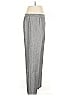 Le Suit 100% Polyester Chevron-herringbone Gray Dress Pants Size 12 - photo 3