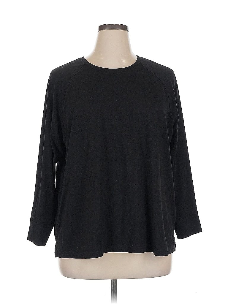 Click to view more detailed imagery on our partner's website Pre-owned Lands' End Pullover Sweater In Black