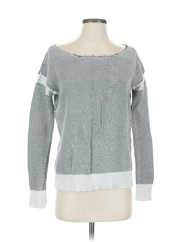 Pre-owned Vince Pullover Sweater In Gray