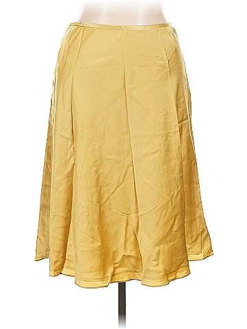 Linda Allard Ellen Tracy Silk Skirt (view 1)