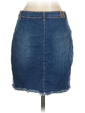 Jolt Denim Skirt (view 2)