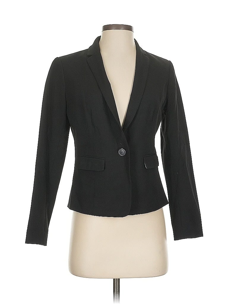 Pre-owned Ann Taylor Factory Blazer Jacket In Black