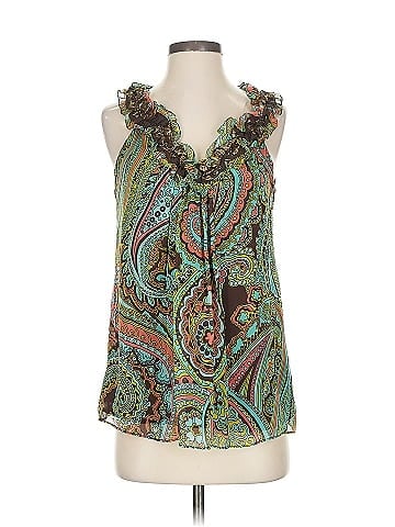 an original MILLY of New York Sleeveless Silk Top (view 1)