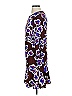 Tanya Taylor Print Burgundy Brown Casual Dress Size 4 - photo 4