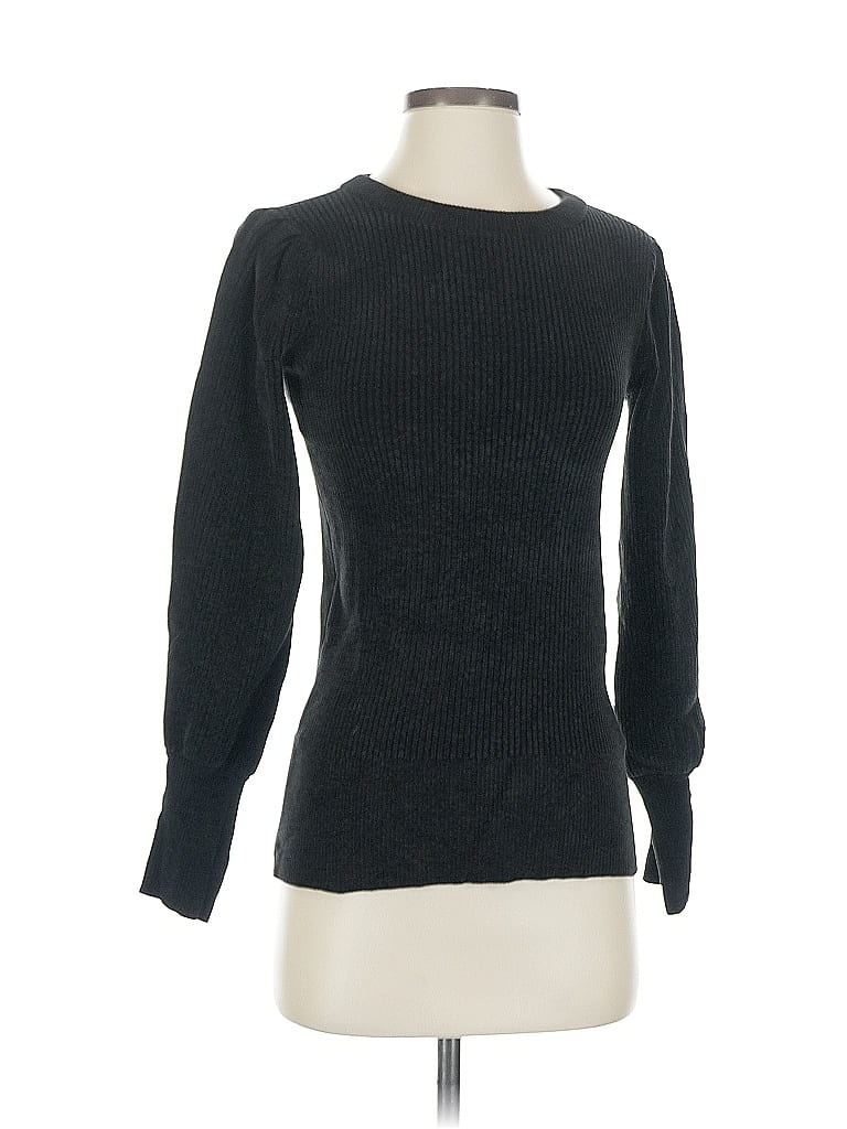 Pre-owned Dkny Pullover Sweater In Black
