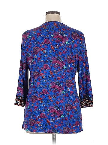 Soft Surroundings 3/4 Sleeve Blouse (view 2)