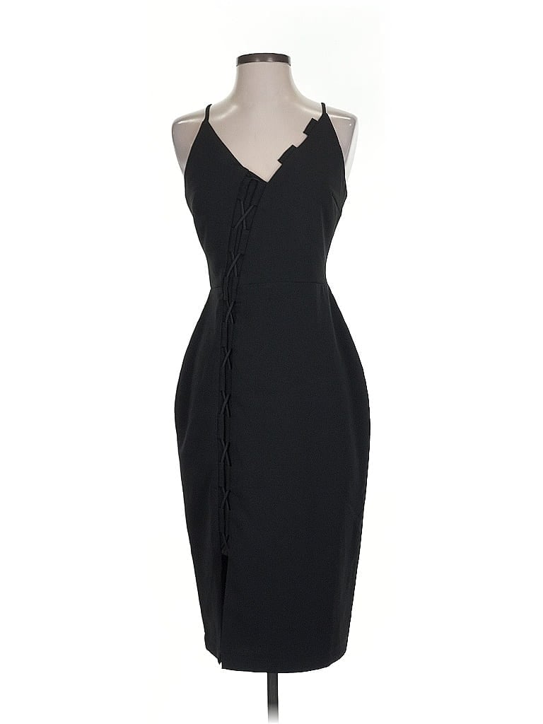 Pre-owned Harlyn Cocktail Dress In Black