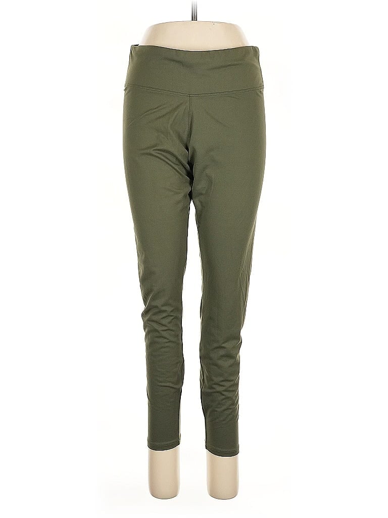 Pre-owned Express One Eleven Active Pants In Green