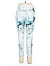 Apana Tie-dye Blue Active Pants Size L - photo 2
