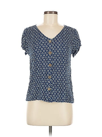 Market and Spruce Short Sleeve Blouse (view 1)