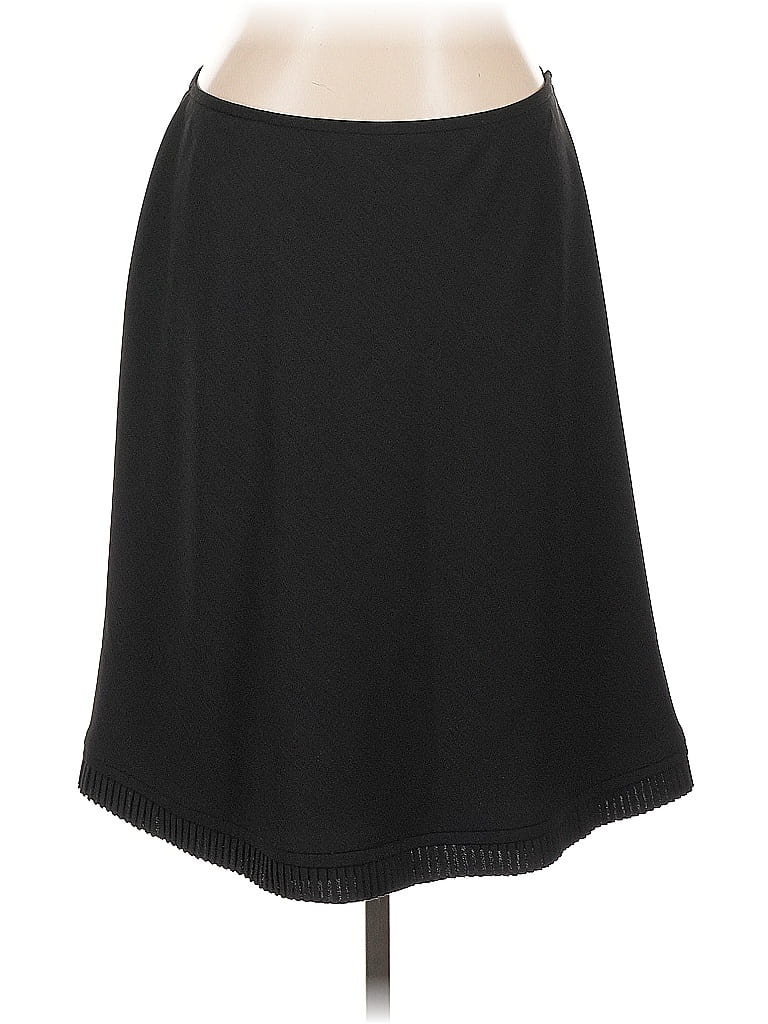 Pre-owned Kasper Casual Skirt In Black