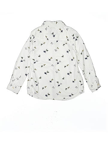 Carter's Long Sleeve Button-Down Shirt (view 2)