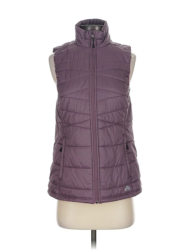 Pre-owned Eastern Mountain Sports Vest In Purple