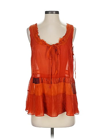 Floreat Sleeveless Silk Top (view 1)