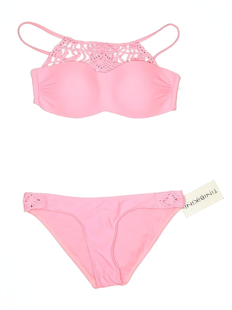Tini Bikini Two Piece Swimsuit In Pink