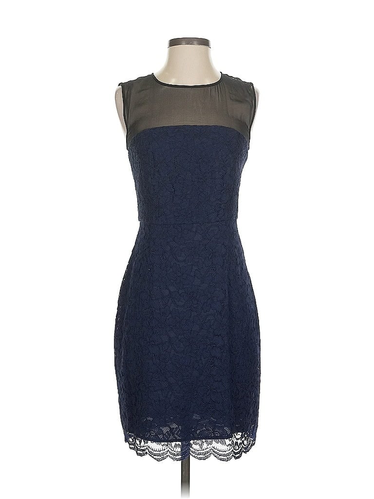 Pre-owned Diane Von Furstenberg Cocktail Dress In Blue