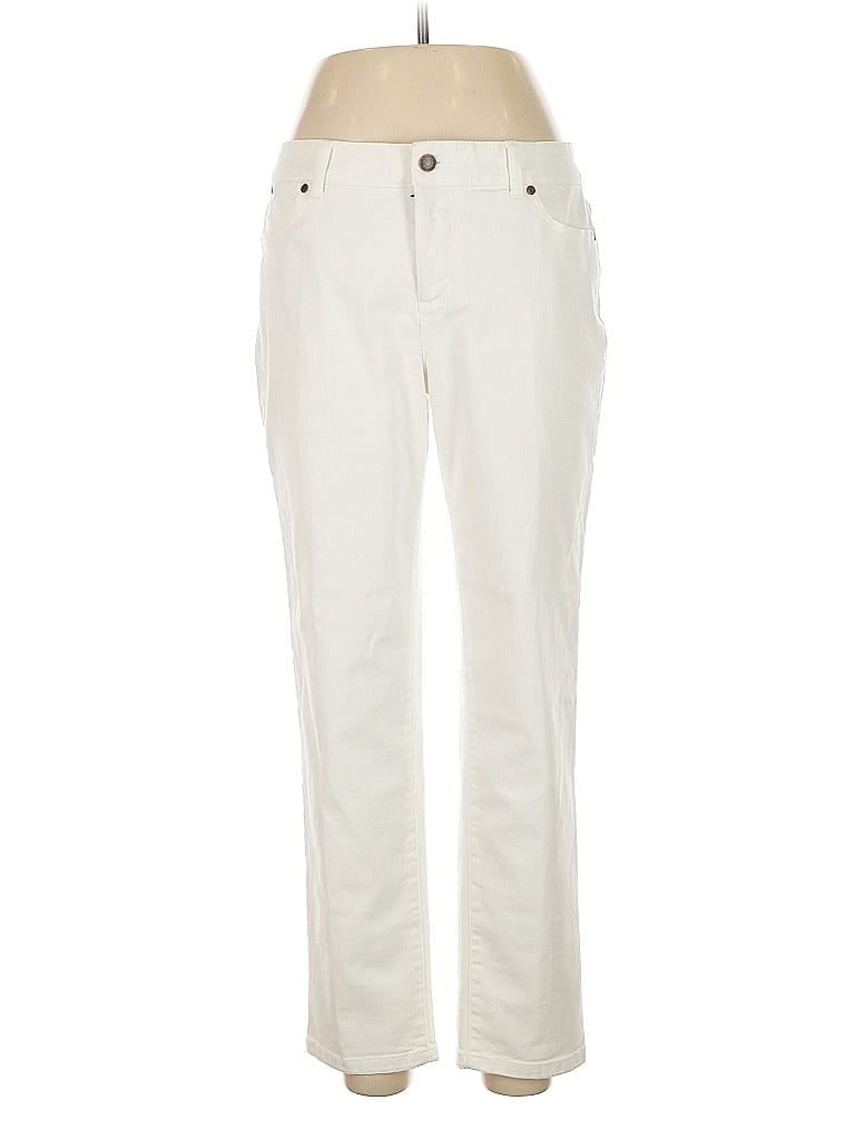 Pre-owned Talbots Outlet Jeans In White