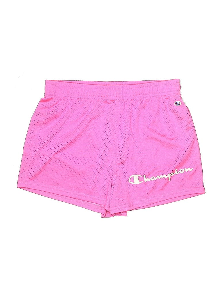 Click to view more detailed imagery on our partner's website Pre-owned Champion Kids' Athletic Shorts In Pink