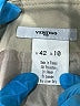 VERTIGO Solid Tan Formal Skirt Size 10 - photo 4