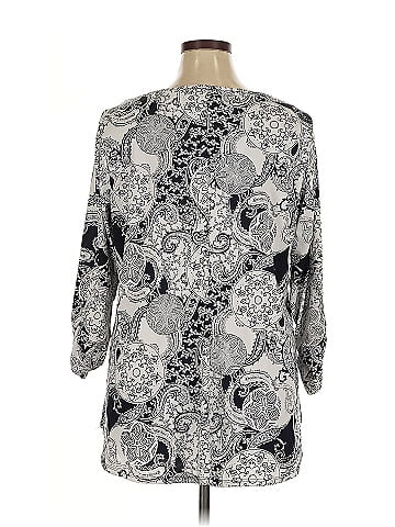 New Directions 3/4 Sleeve Blouse (view 2)