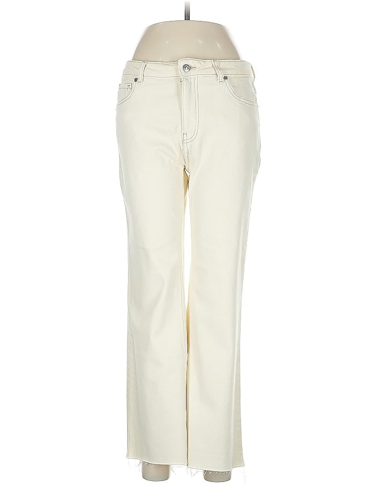 Pre-owned Mng Jeans In White
