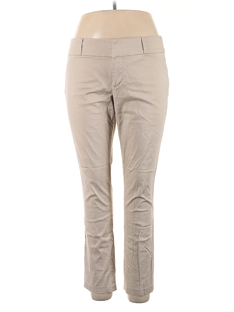 Pre-owned Michael Michael Kors Khaki Pant In Brown