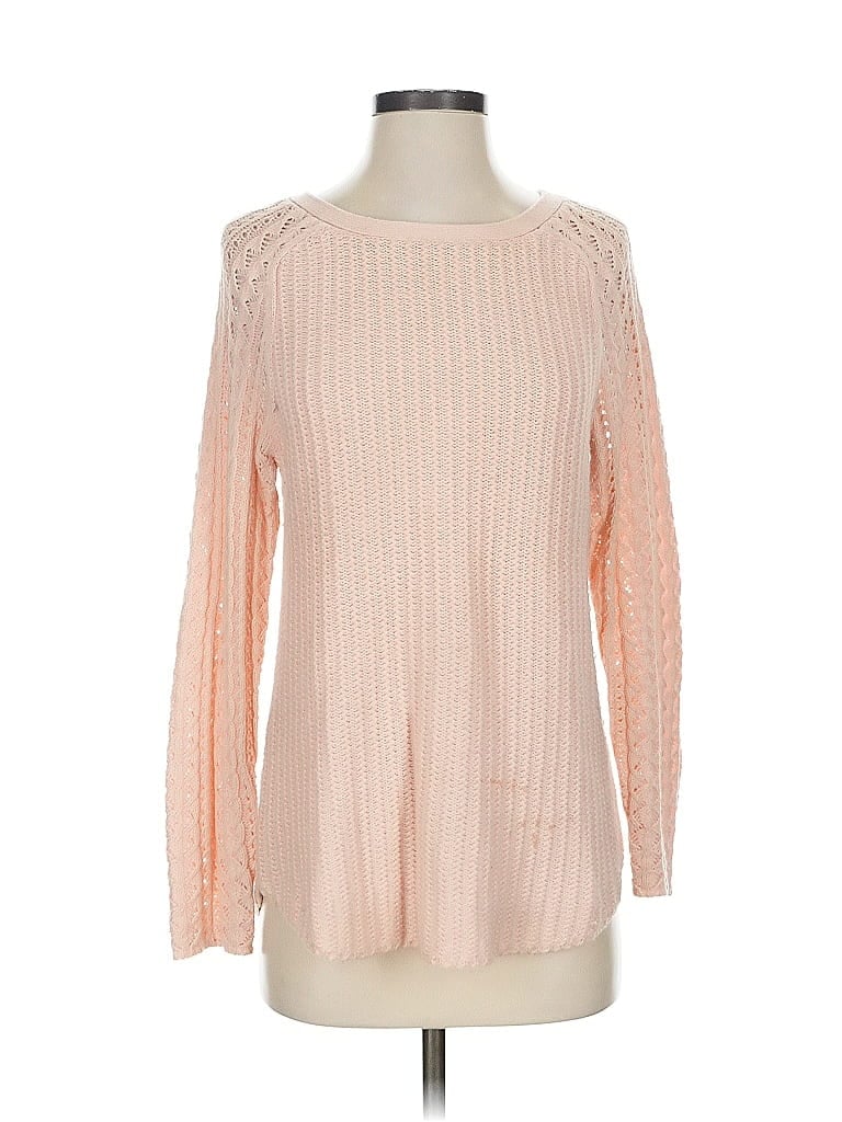 Pre-owned Ann Taylor Loft Pullover Sweater In Pink