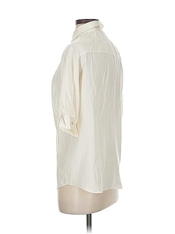 ATM 3/4 Sleeve Silk Top (view 2)