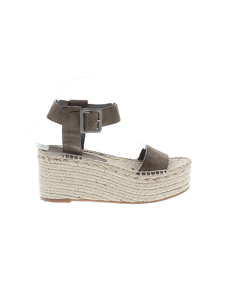 Pre-owned Vince Wedges In Brown