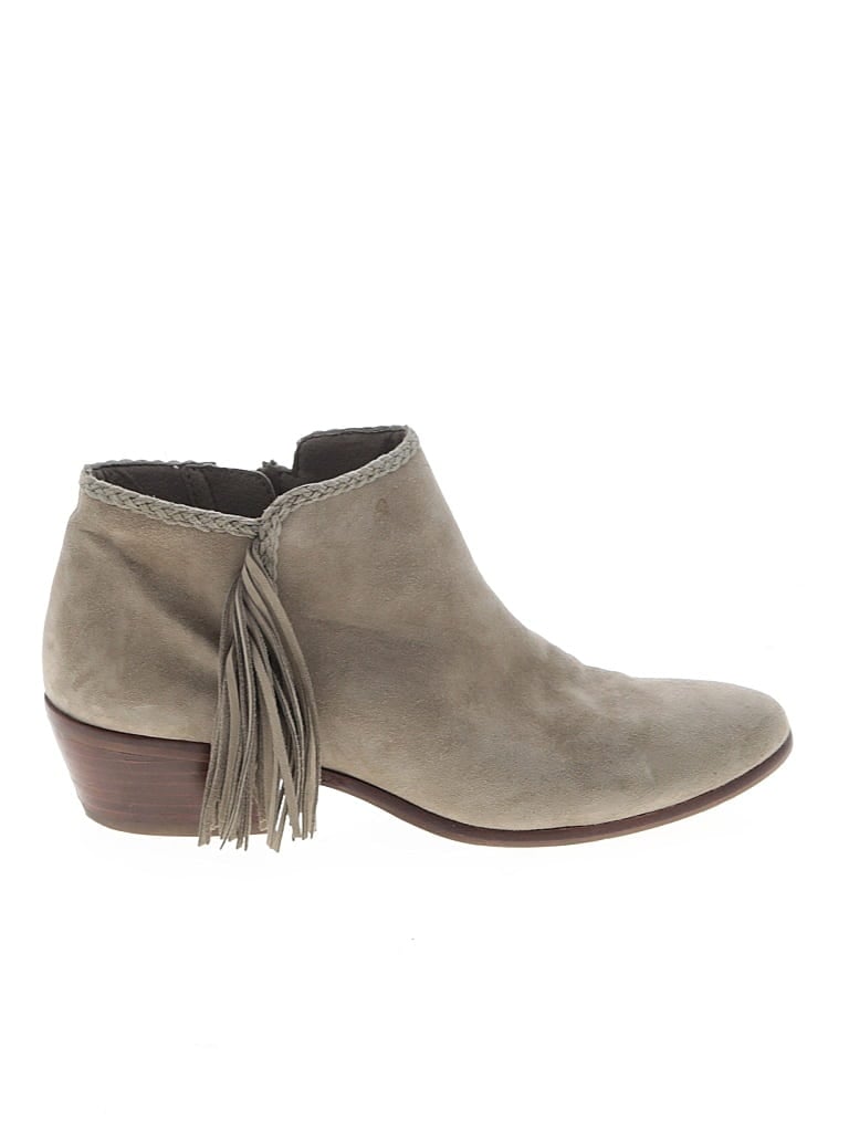 Pre-owned Sam Edelman Ankle Boots In Brown