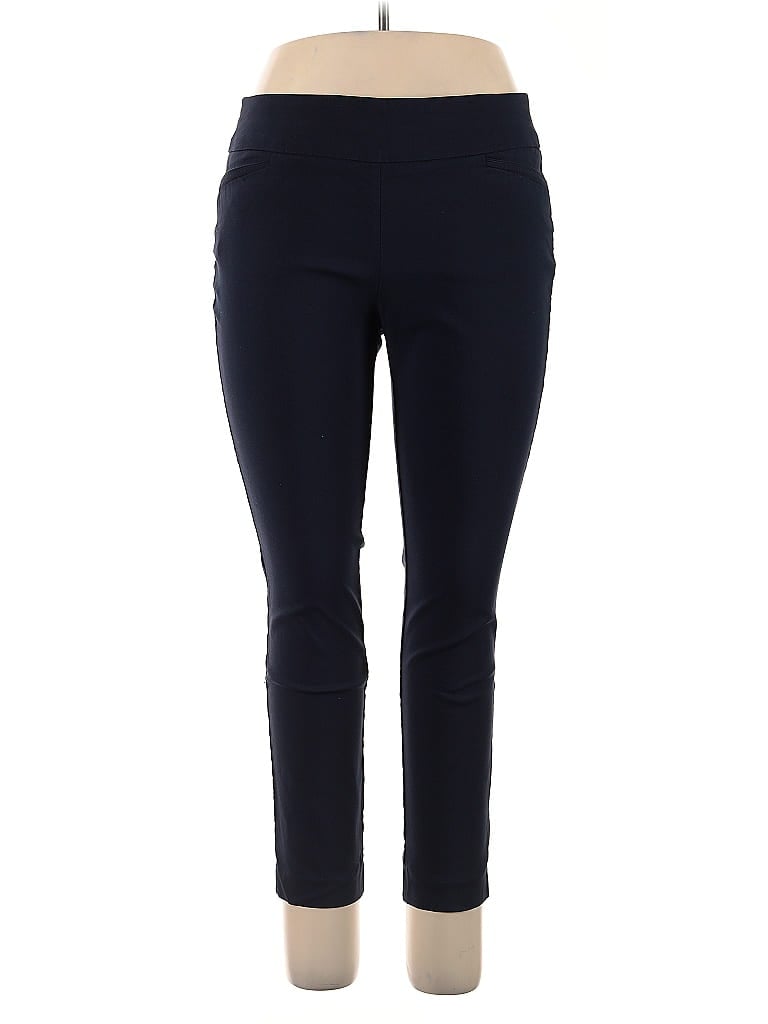 Pre-owned Van Heusen Active Pants In Blue