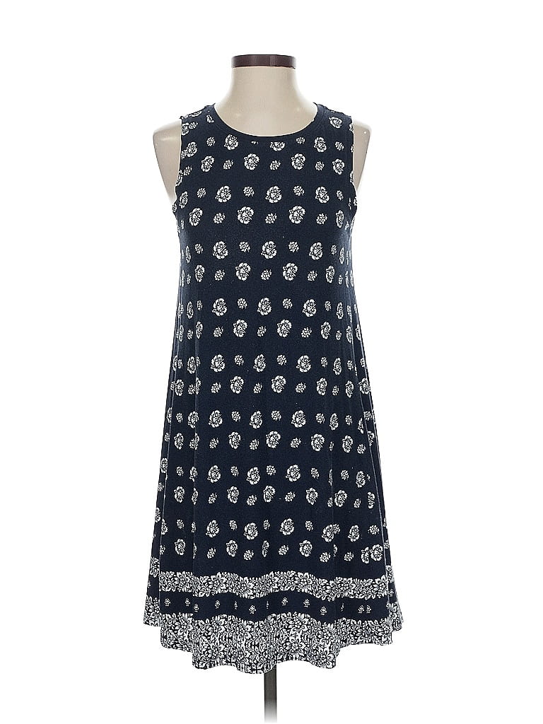 Pre-owned Ann Taylor Loft Outlet Casual Dress In Blue