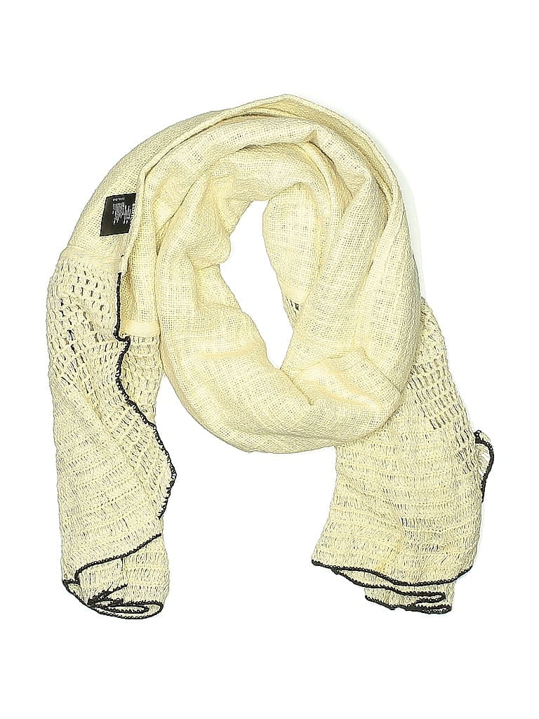 Pre-owned Brixton Scarf In White