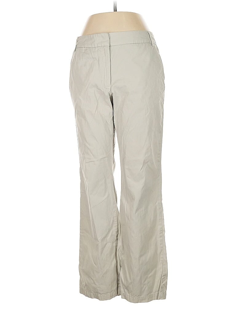 Pre-owned Lands' End Jeans In White