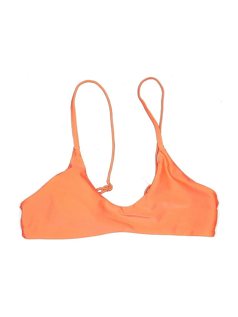 UNBRANDED Pre-owned Swimsuit Top Orange Swimwear