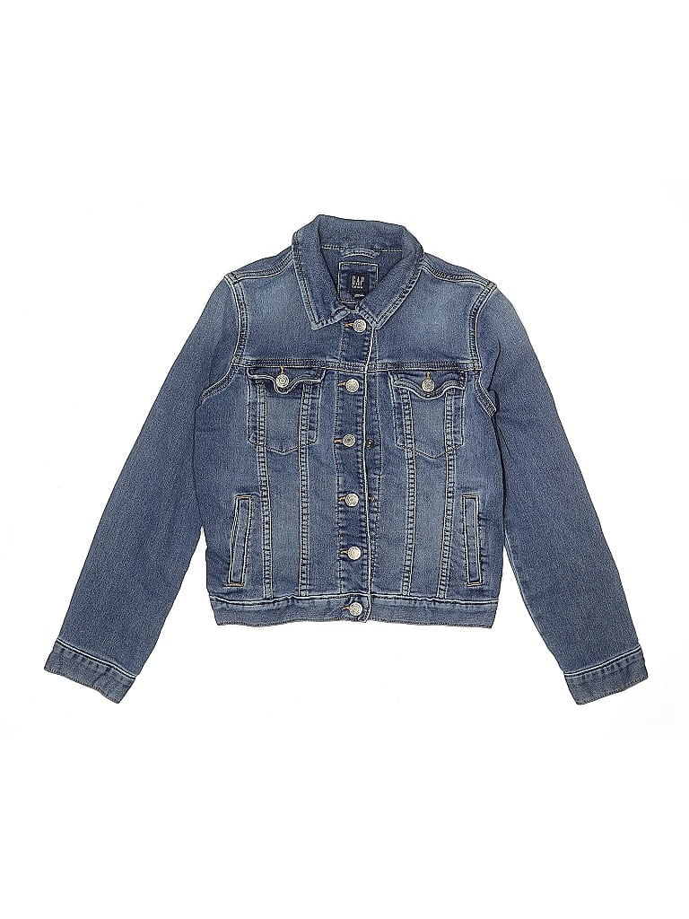 Click to view more detailed imagery on our partner's website Pre-owned Gap Kids' Denim Jacket In Blue