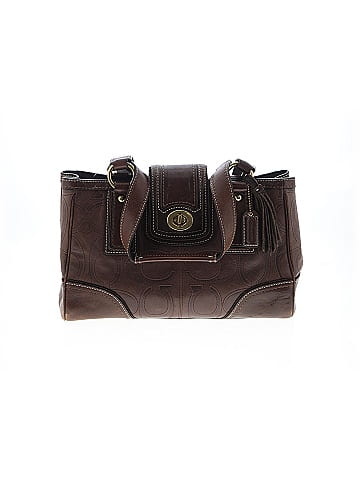 Coach Leather Satchel (view 1)