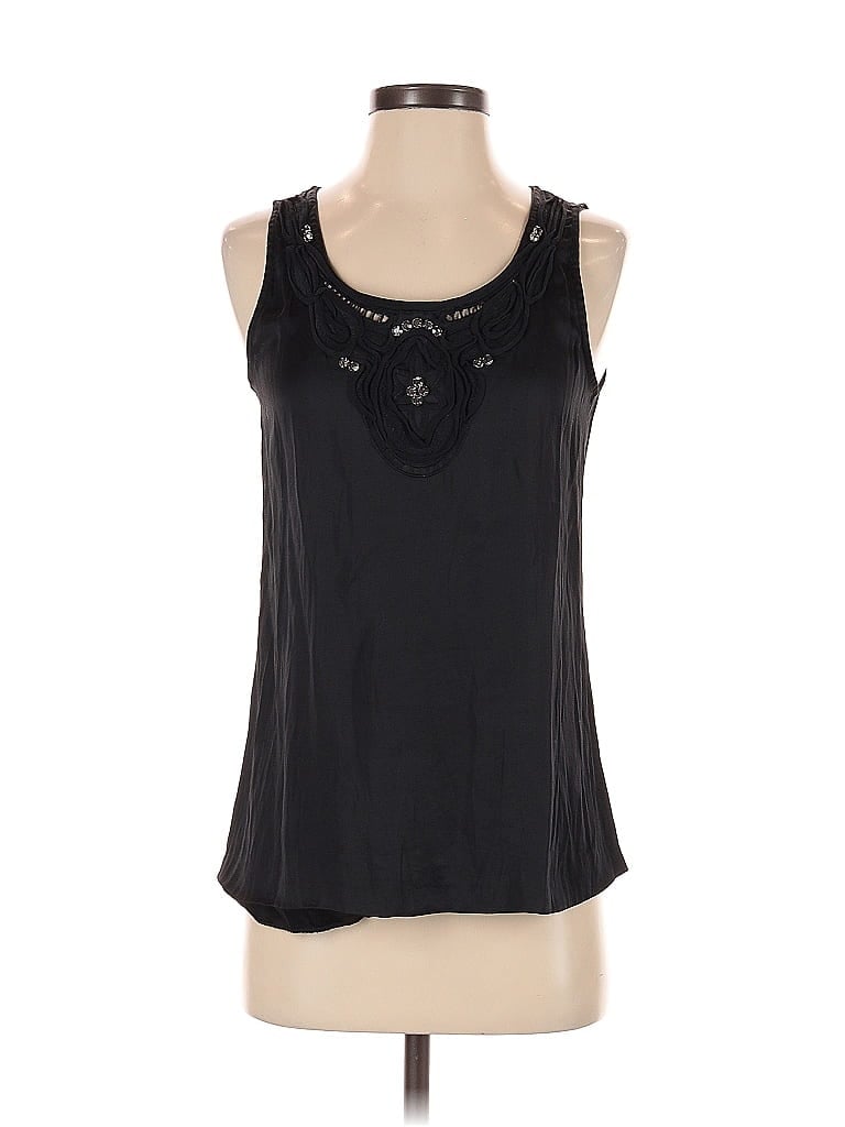 ANN TAYLOR Pre-owned Sleeveless Blouse In Black