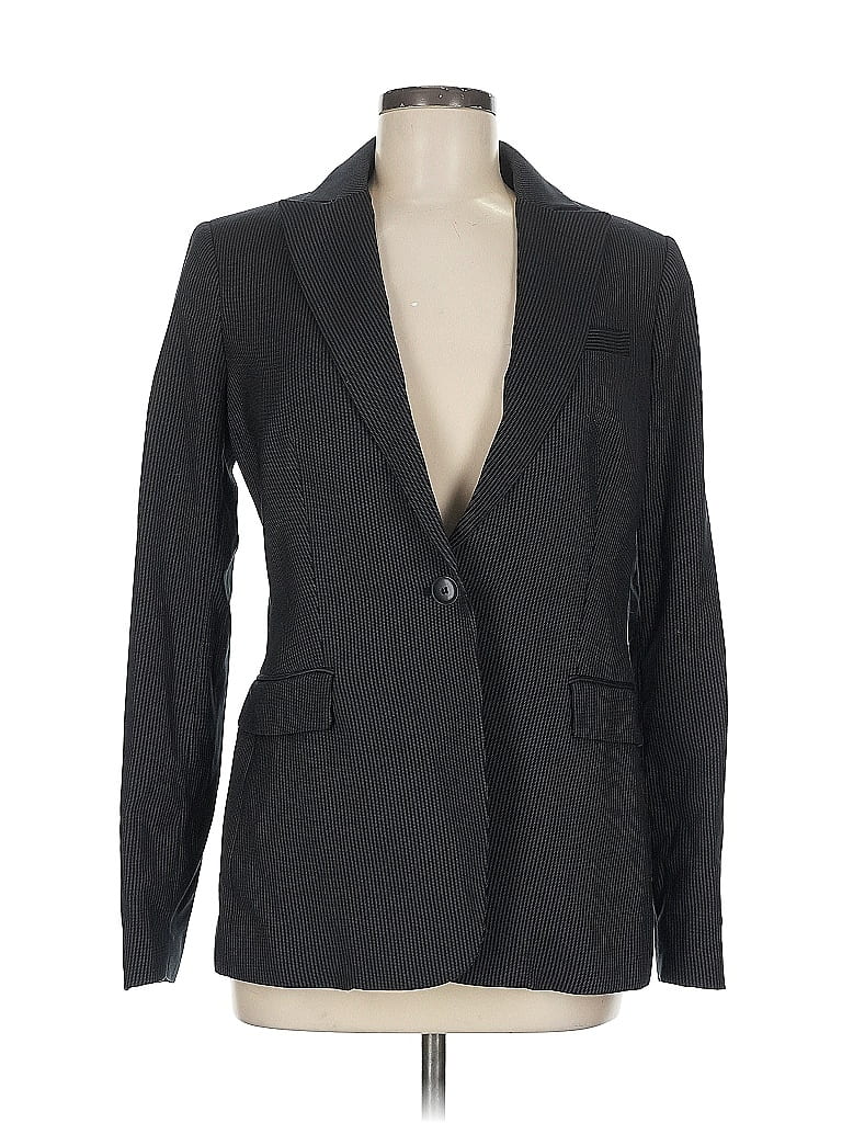 Pre-owned Mng Suit Blazer Jacket In Gray