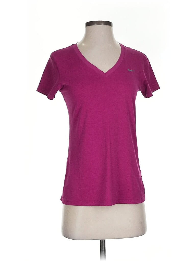 Pre-owned Nike Active T-shirt In Pink