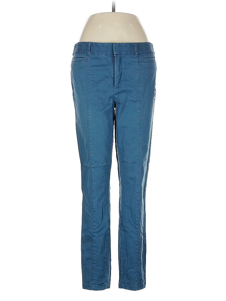 Pre-owned Ann Taylor Loft Casual Pants In Blue