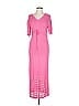Bebe 100% Viscose Pink Casual Dress Size L - photo 1