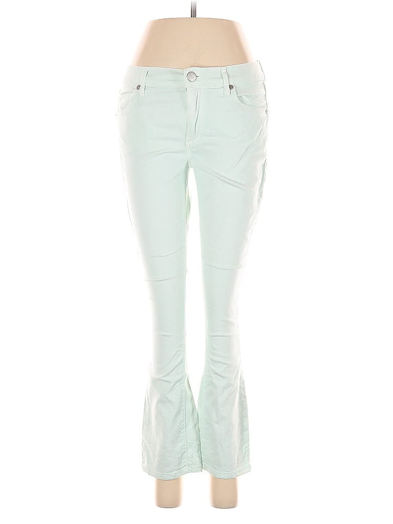 Pre-owned Ann Taylor Loft Jeans In Green