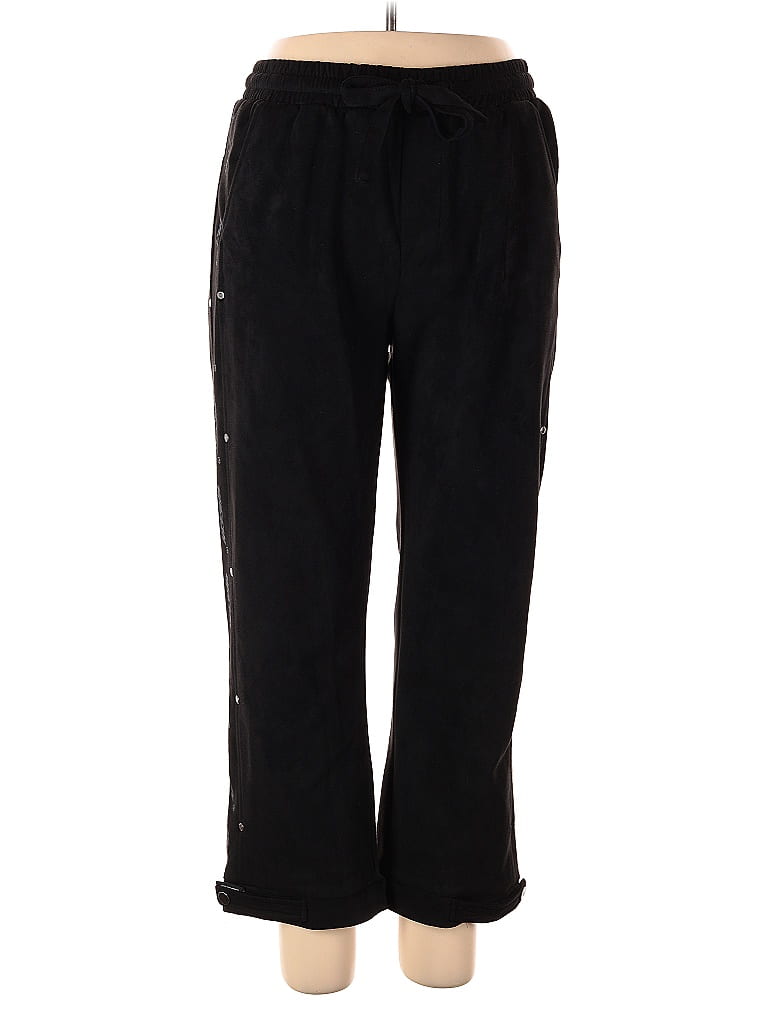 Pre-owned Assorted Brands Track Pants In Black