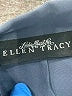 Linda Allard Ellen Tracy 100% Silk Blue Long Sleeve Silk Top Size 4 - photo 6