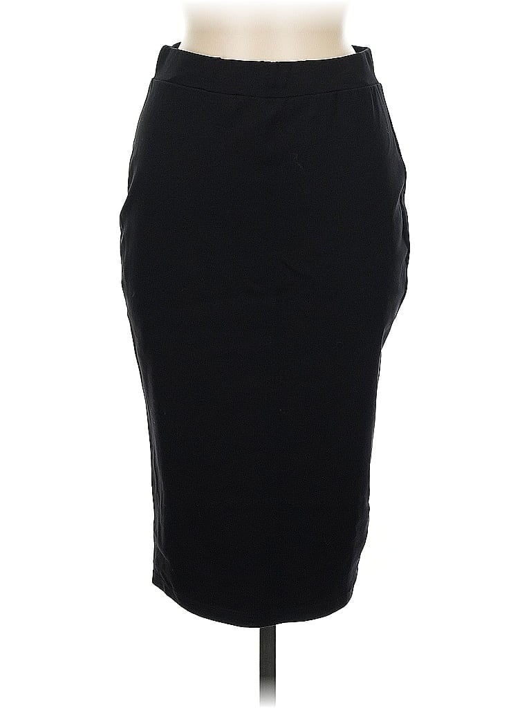 Pre-owned Iris Los Angeles Formal Skirt In Black