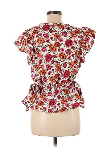 Alice Blue Short Sleeve Blouse (view 2)