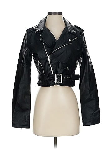 Ashley by 26 International Faux Leather Jacket (view 1)