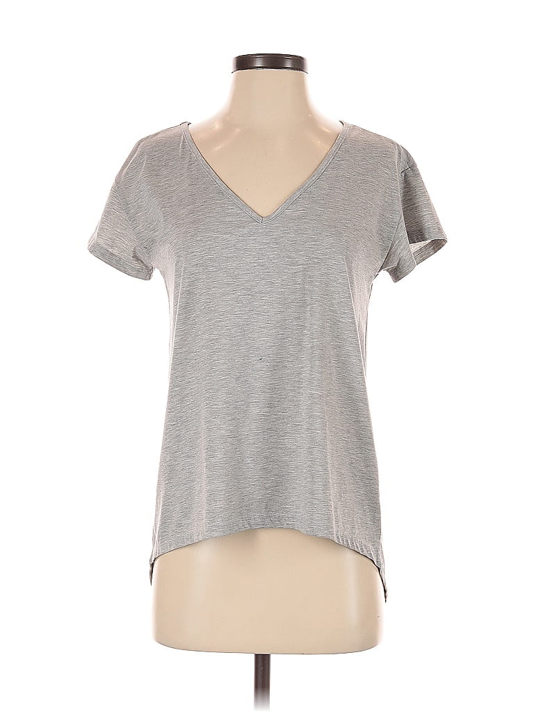 Pre-owned Unbranded Short Sleeve T-shirt In Gray