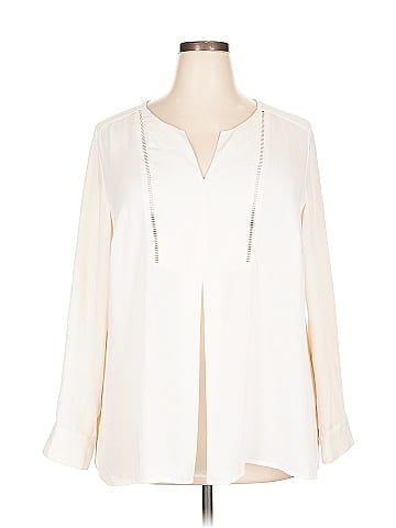 Lane Bryant Outlet 3/4 Sleeve Blouse (view 1)